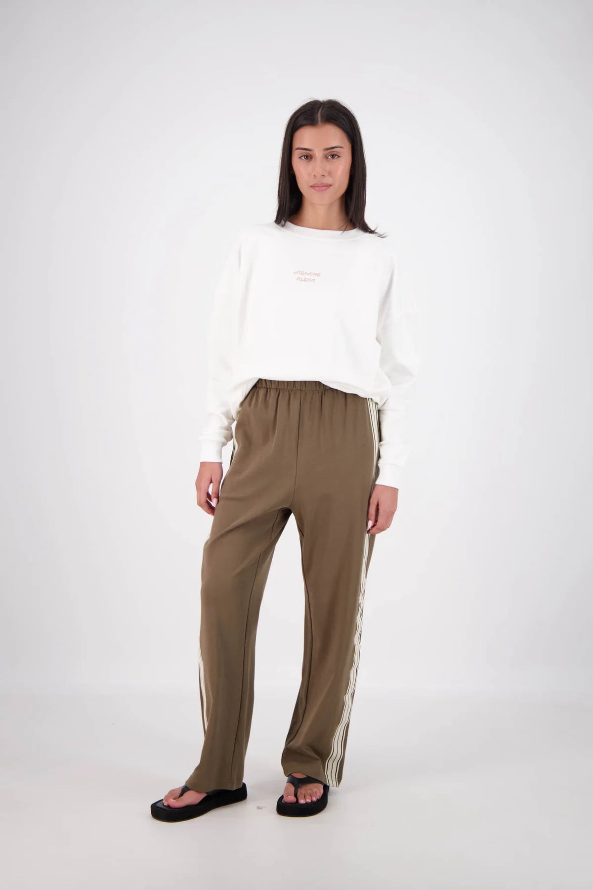Panarea Trackpant - Olive Jasmine Alexa