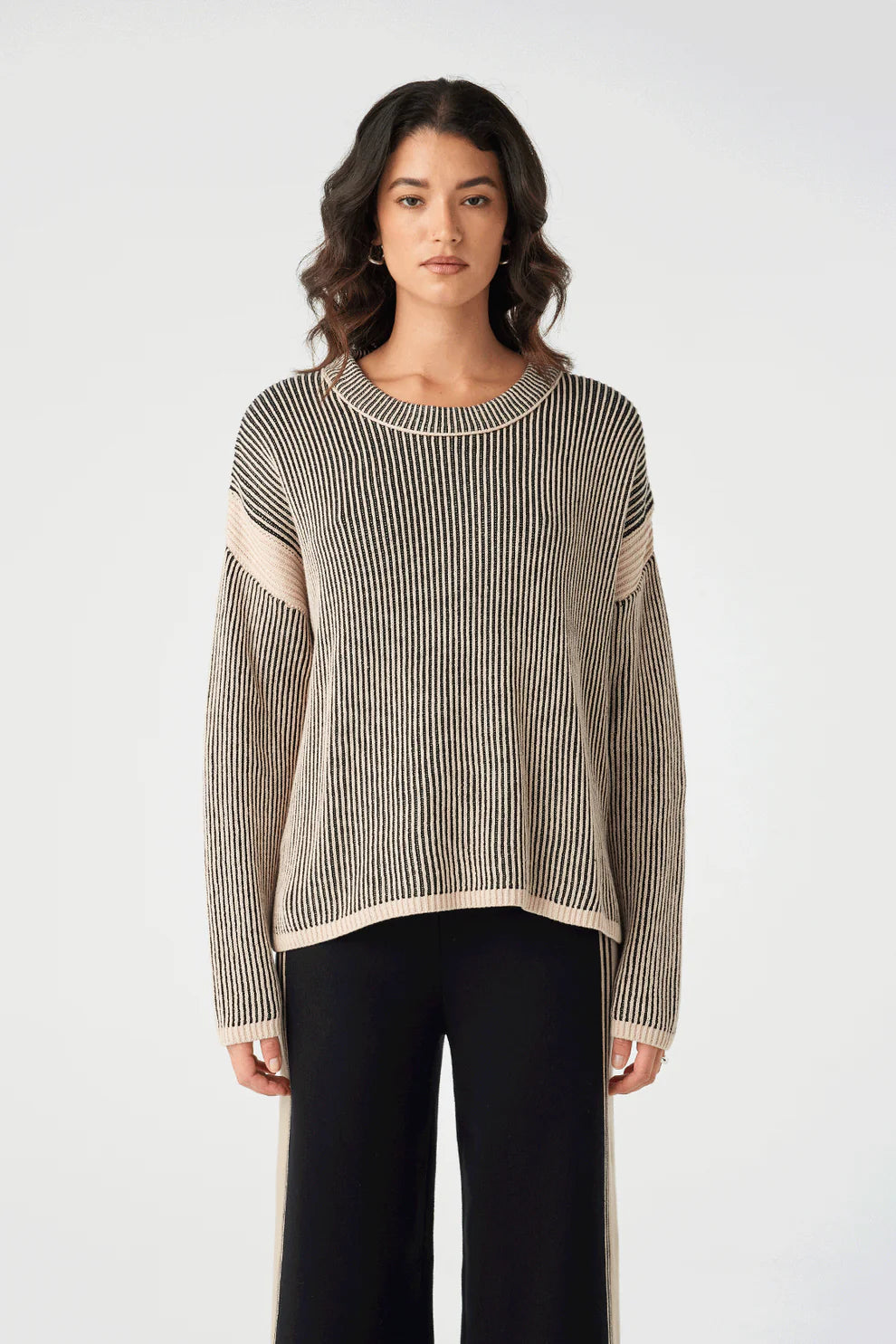 Josie Sweater - Graphite Arcaa at Cloth In Brick 03