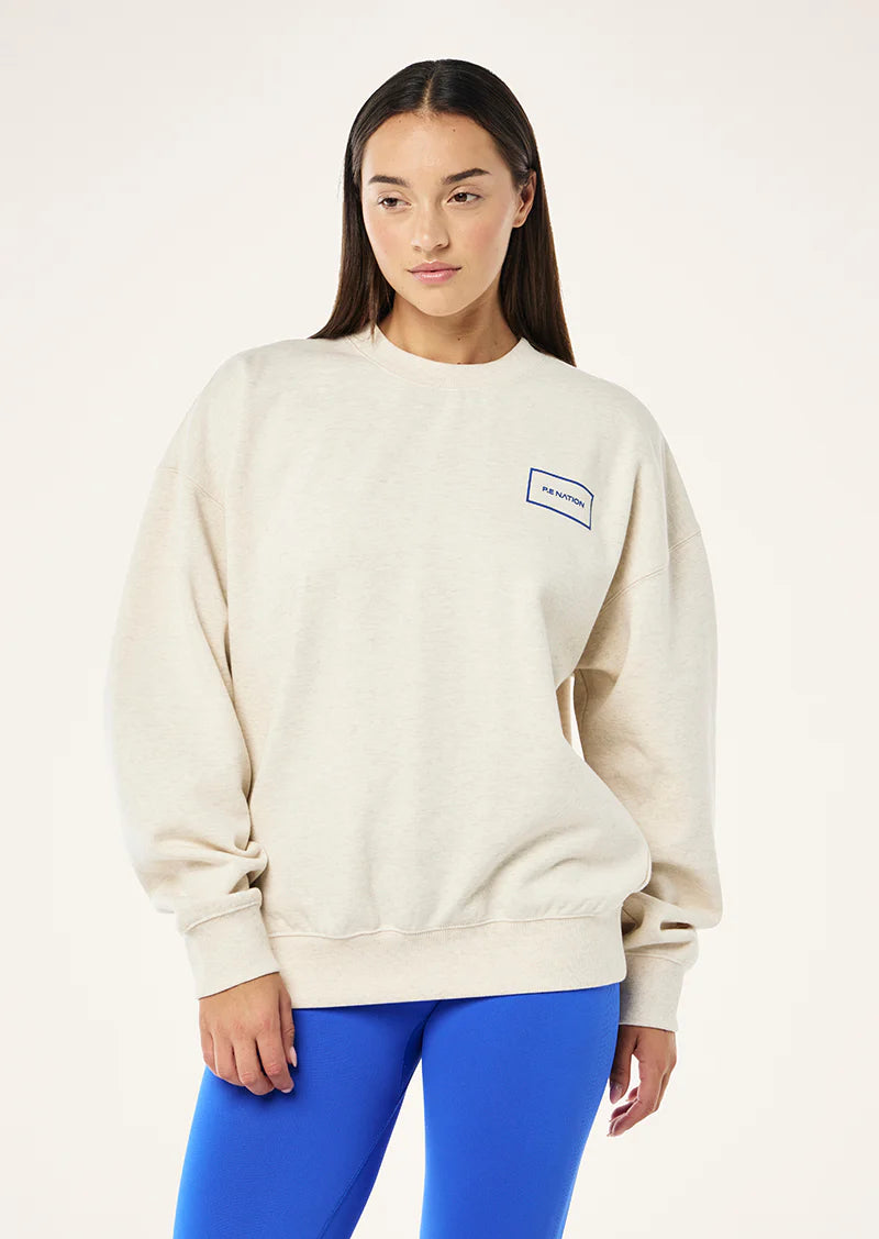 Kite Sweat - Oat Marle P.E Nation