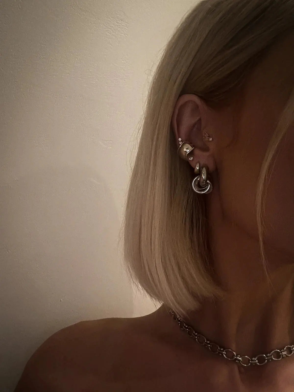 Kyra Earrings - Silver Zaya Collective