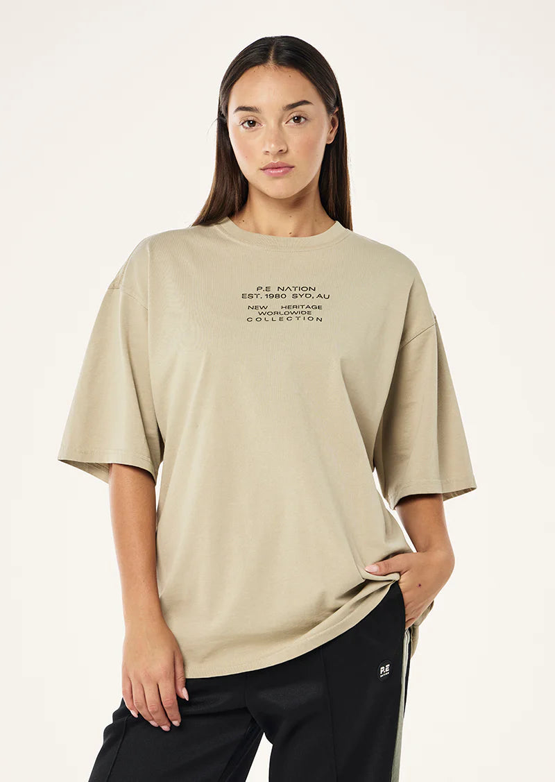 Lamont Tee - Washed Biscuit P.E Nation