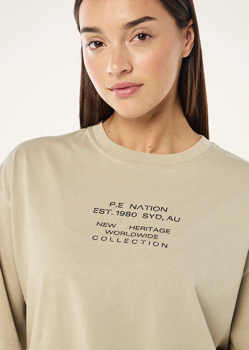 Lamont Tee - Washed Biscuit P.E Nation