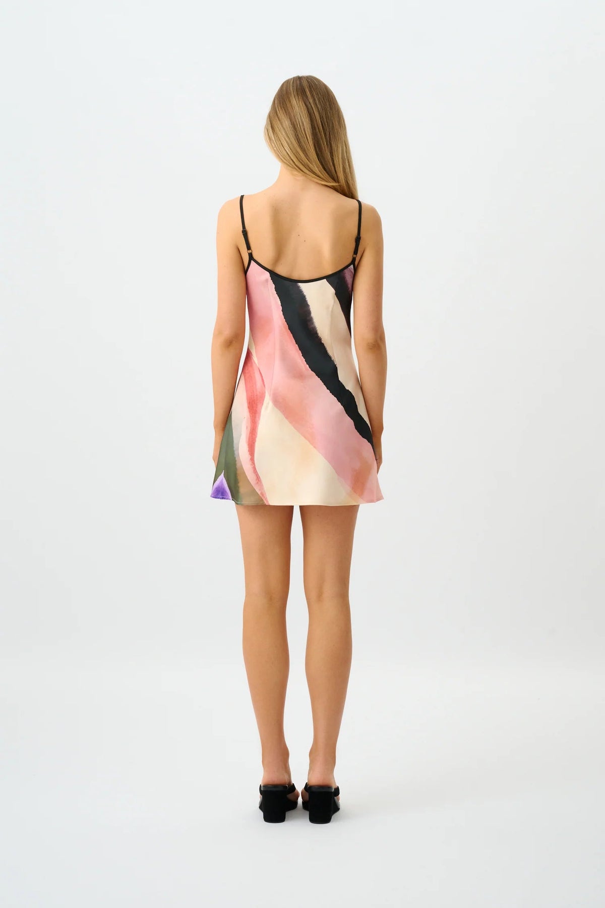 Bias Mini Dress - Wave With Harper Lu