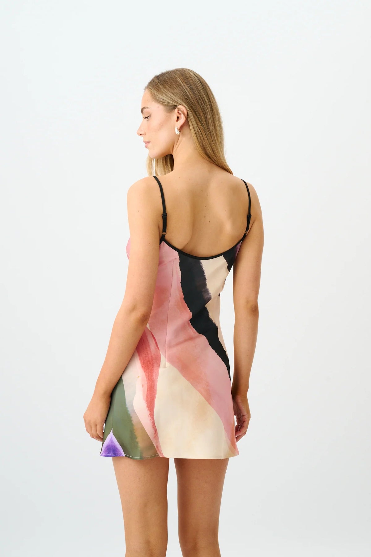 Bias Mini Dress - Wave With Harper Lu