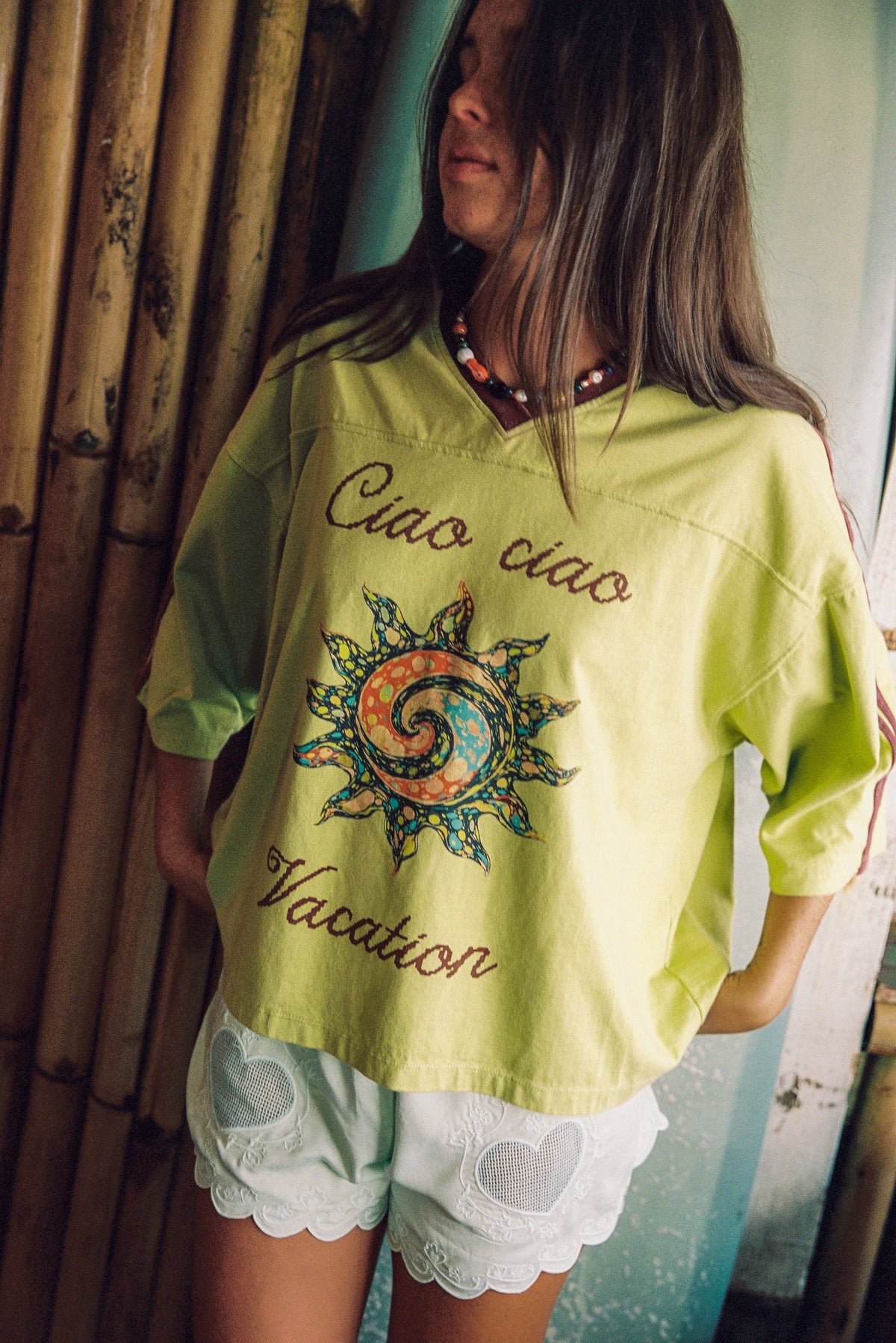 Lumut Vacation Crop Tee Ciao Ciao