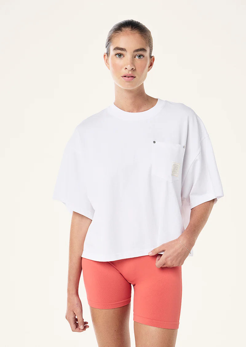 Local Tee - Optic White P.E Nation at cloth in brick 02