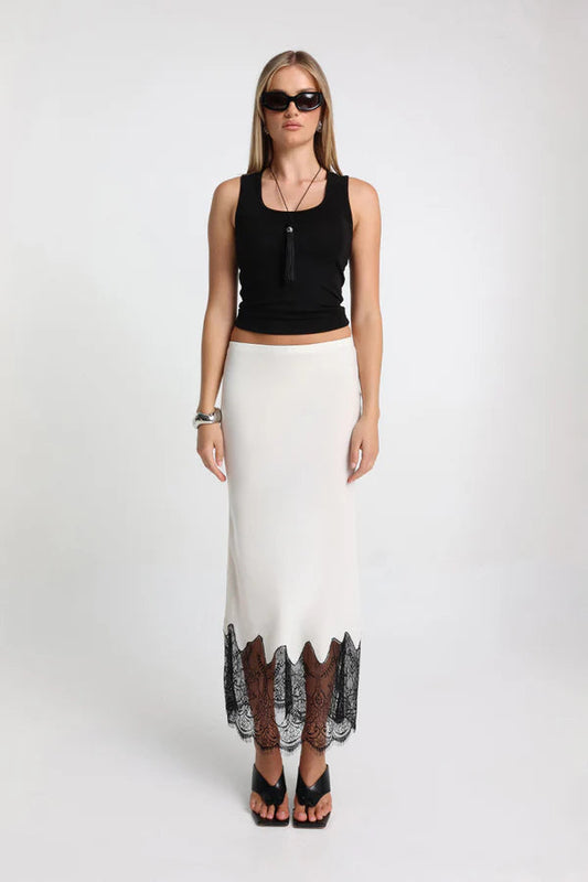 Luella Maxi Skirt - Cloud Madison