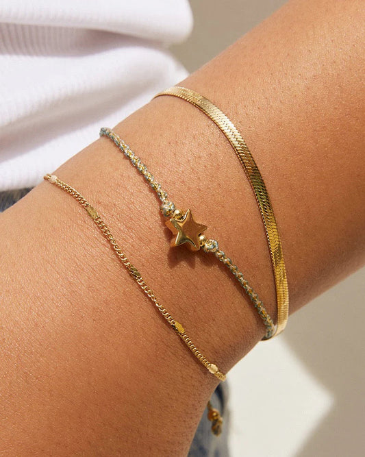 Starlight Bracelet - Aqua Arms of Eve