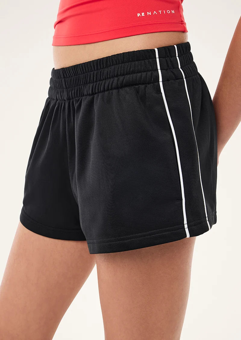 Man Down Mini Short - Black P.E Nation