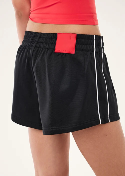Man Down Mini Short - Black P.E Nation