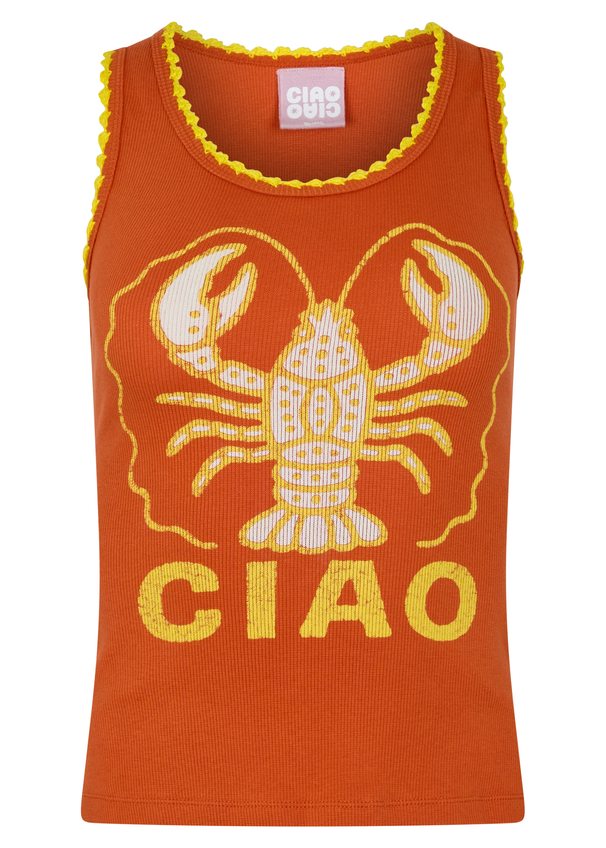 Milos Lobster Rex Tank - Orange Rust Ciao Ciao