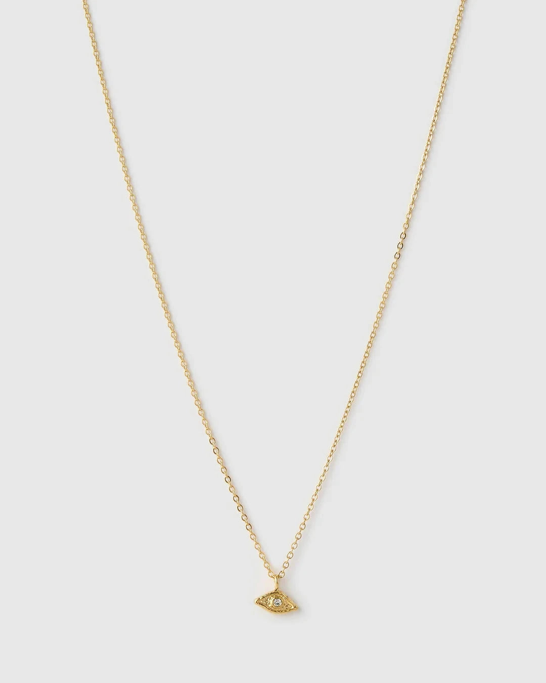 Mini Elysian Gold Charm Necklace Arms of Eve