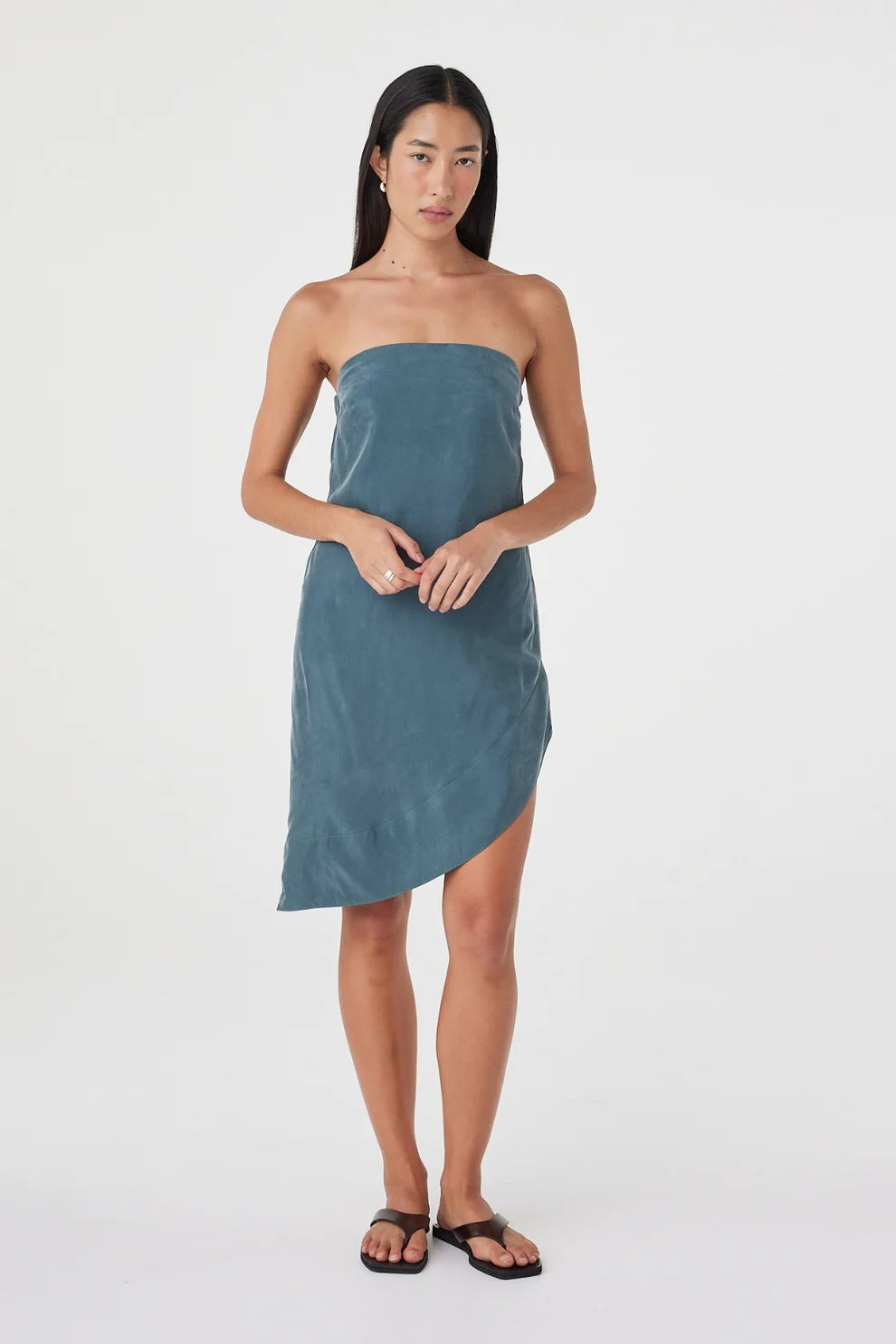 Rhea Dress - Teal Arcaa