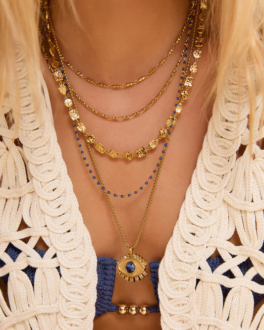 Peggy Necklace - Blueberry Arms of Eve