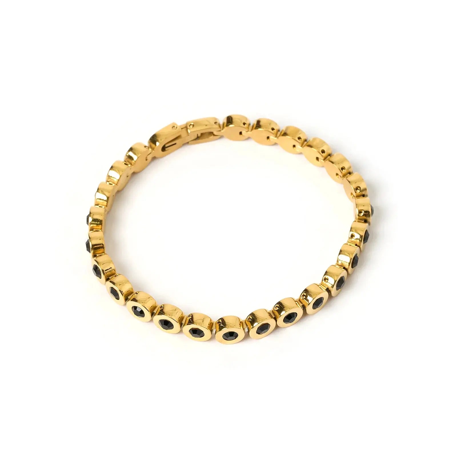 Maeve Gold Bracelet Black Arms of Eve