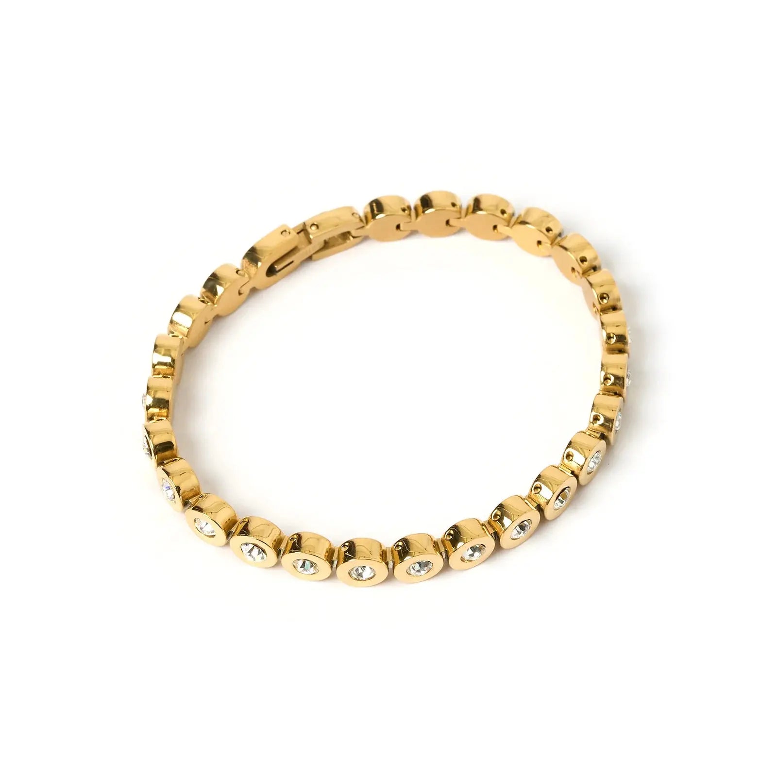 Maeve Gold Bracelet Stone Arms of Eve