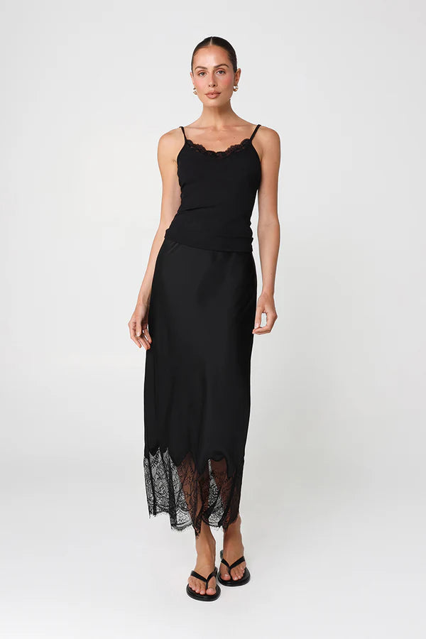 Maeve Top - Black Madison