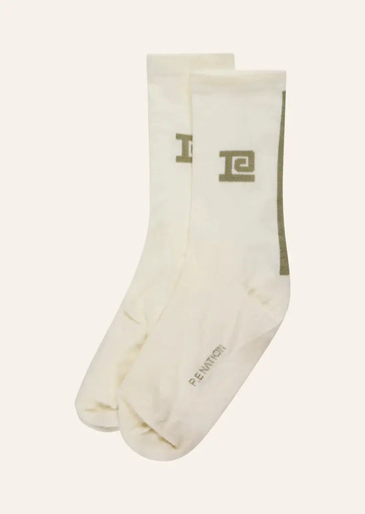 Medley Sock - Whisper White P.E Nation