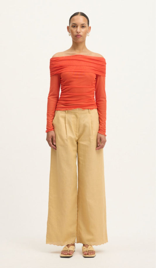 Melissa Long Sleeve Top - Camellia The Summery Copenhagen