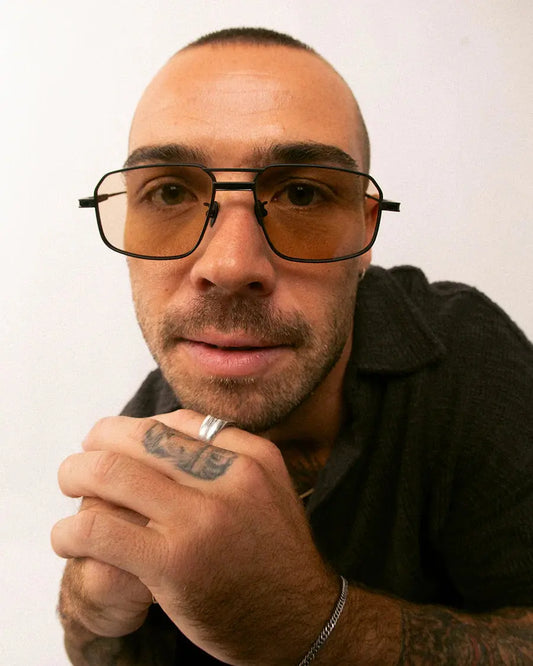 Mr Nanks Sunglasses - Matt Black Oscar and Frank