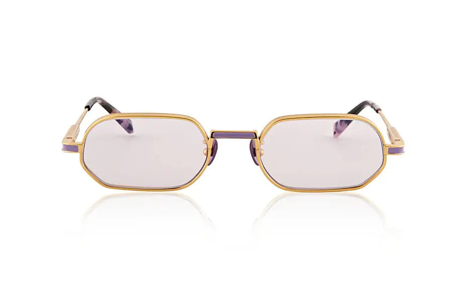 Mr Zuzu - Gold Titanium/Purple Lens Oscar and Frank