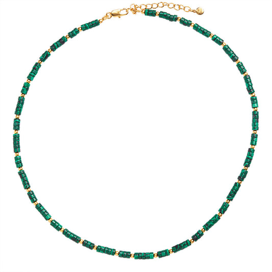 Alaia Necklace - Malachite Carly Paiker