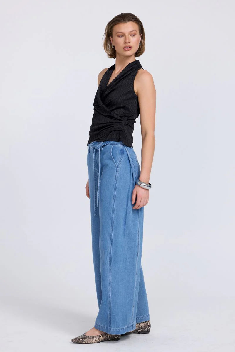 Nostalgia Mesh Top - Black Sovere