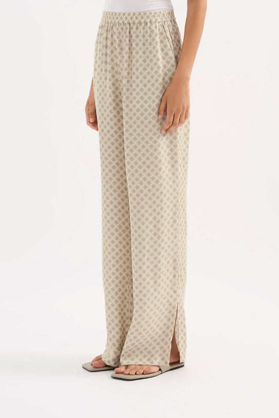 Cosmos Cupro - Pants Nude Lucy