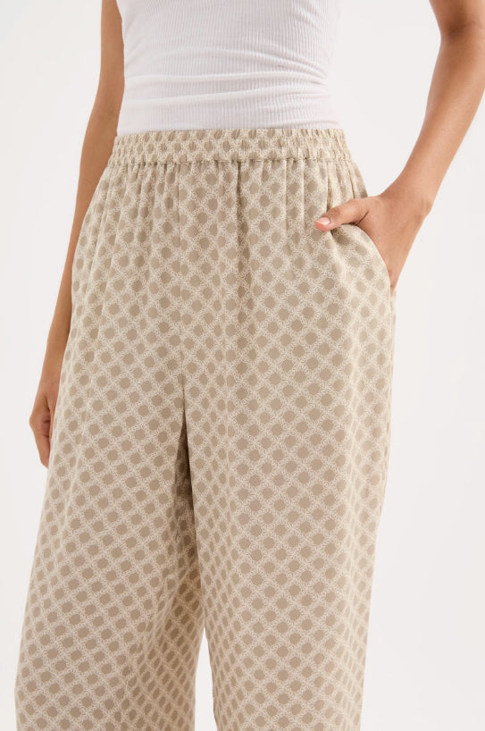 Cosmos Cupro - Pants Nude Lucy