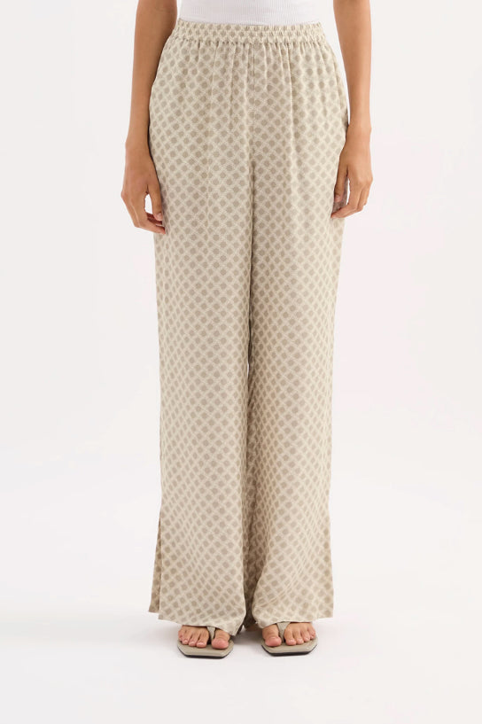 Cosmos Cupro - Pants Nude Lucy