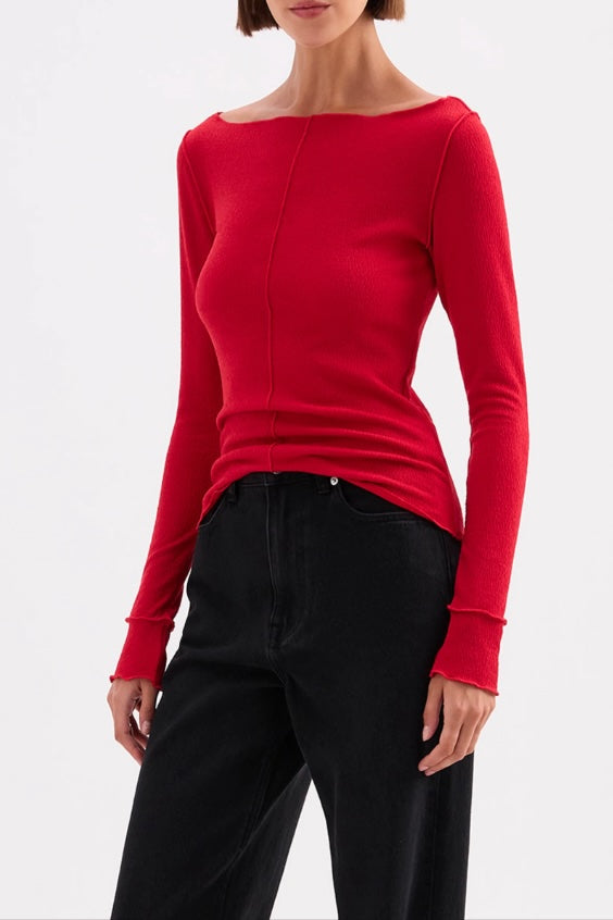 Ria Top - Cherry Nude Lucy