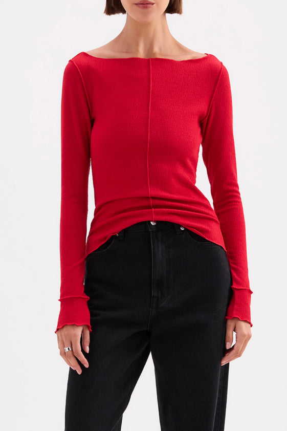 Ria Top - Cherry Nude Lucy