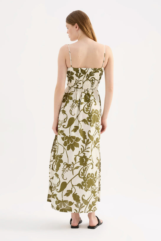 Dahlia Maxi Dress Nude Lucy