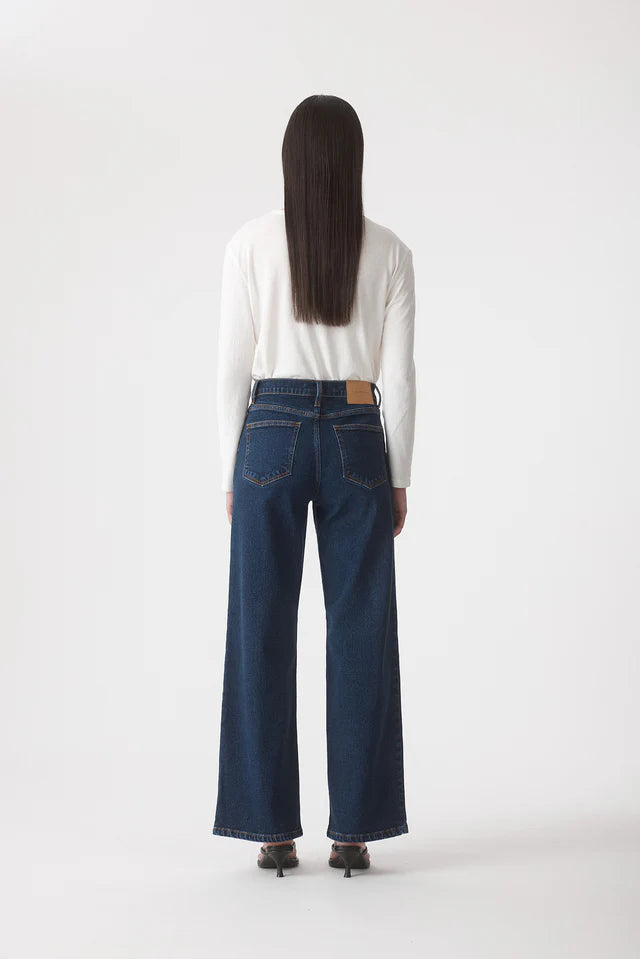 Mia Seamed Jean 32" - Tide Outland Denim