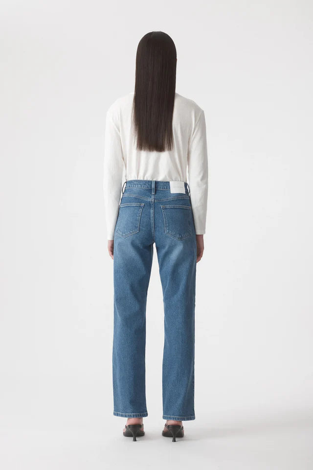 Isa Long Sleeve Top - Bone Outland Denim