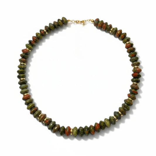 Odette Necklace - Indian Agate Tania Claire