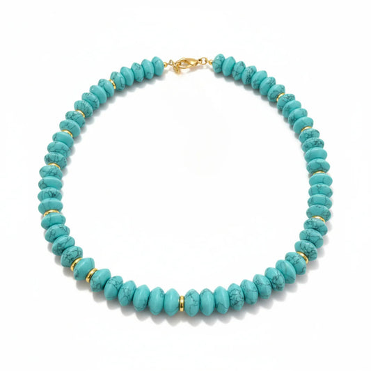 Odette Necklace - Turquoise Tania Claire