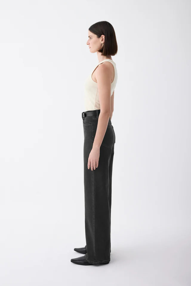 Ellie 32" Super High Rise Wide Jean - Courage Outland Denim