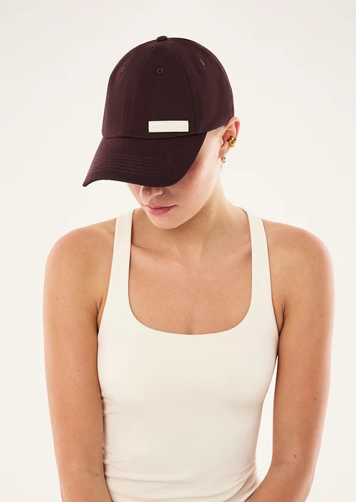 Logo Cap - Dark Plum P.E Nation