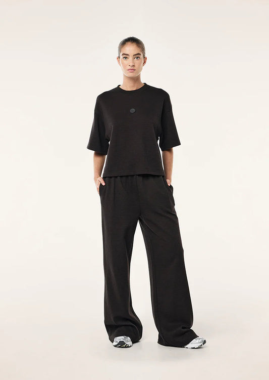 Printemps Waffle Trackpant - Licorice P.E Nation