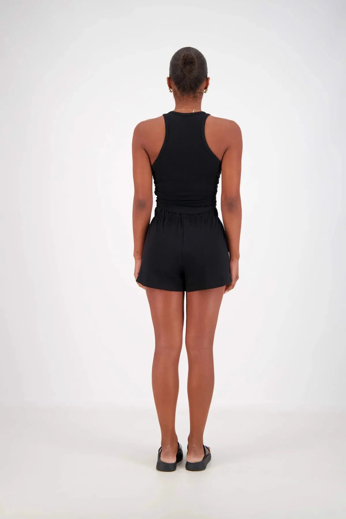 Panarea Shorts - Black Jasmine Alexa