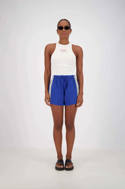 Panarea Shorts - Cobalt Blue Jasmine Alexa