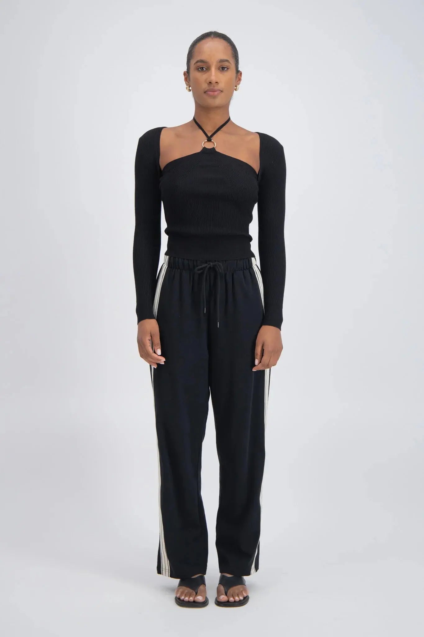 Panarea Trackpant Black Jasmine Alexa