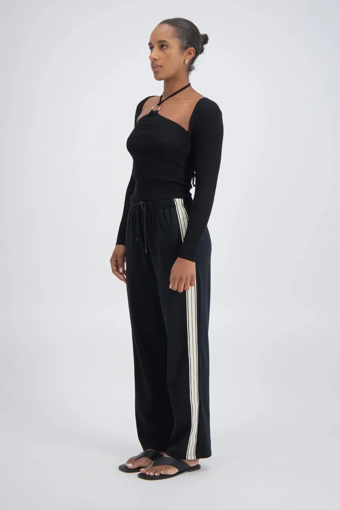 Panarea Trackpant Black Jasmine Alexa