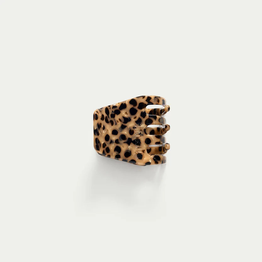 Petite Leopard Hair Claw Clip Kitty Paloma