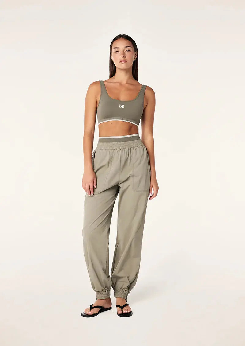 Pitlane Pant - Silver Sage P.E Nation