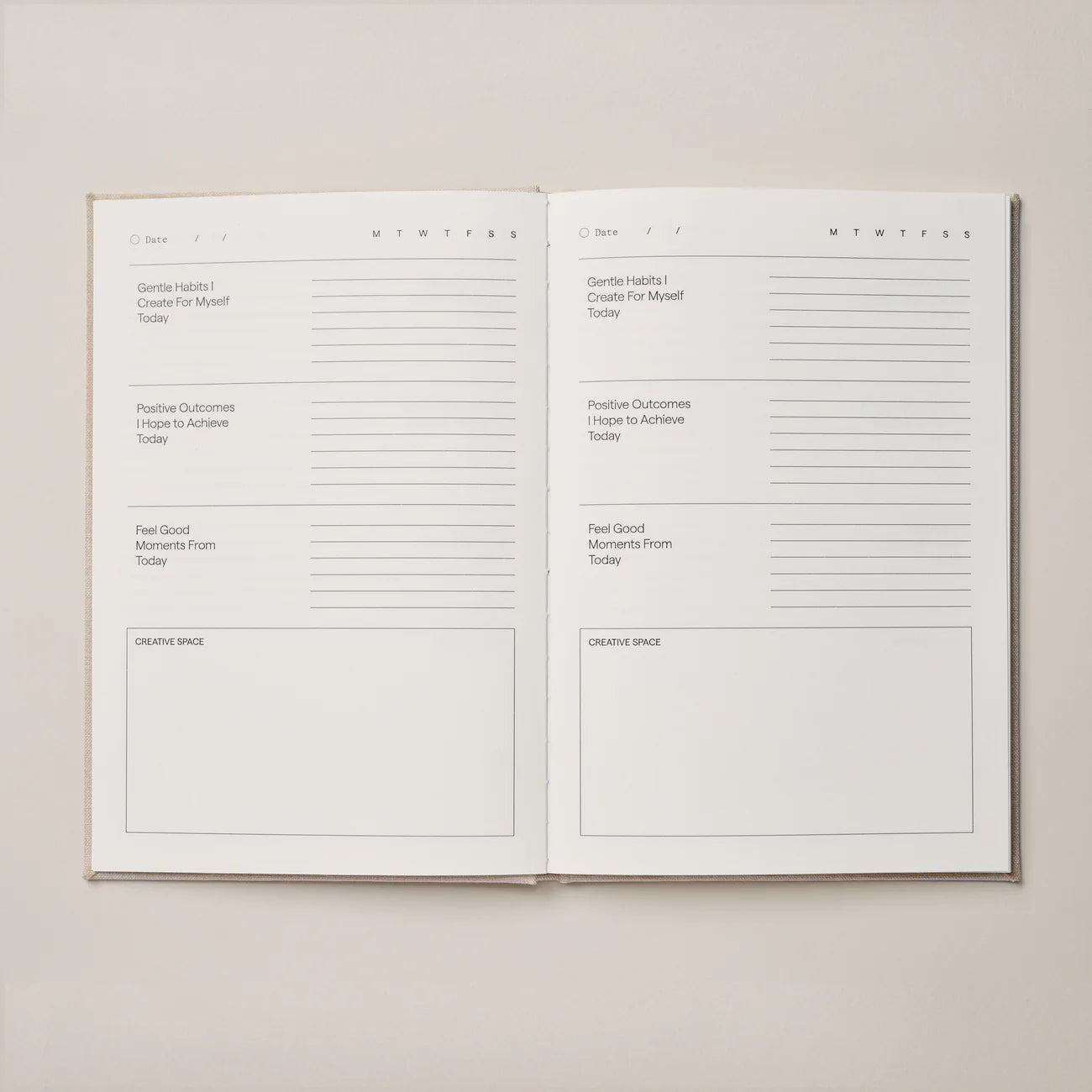 Positive Outcomes Journal Gentle Habits