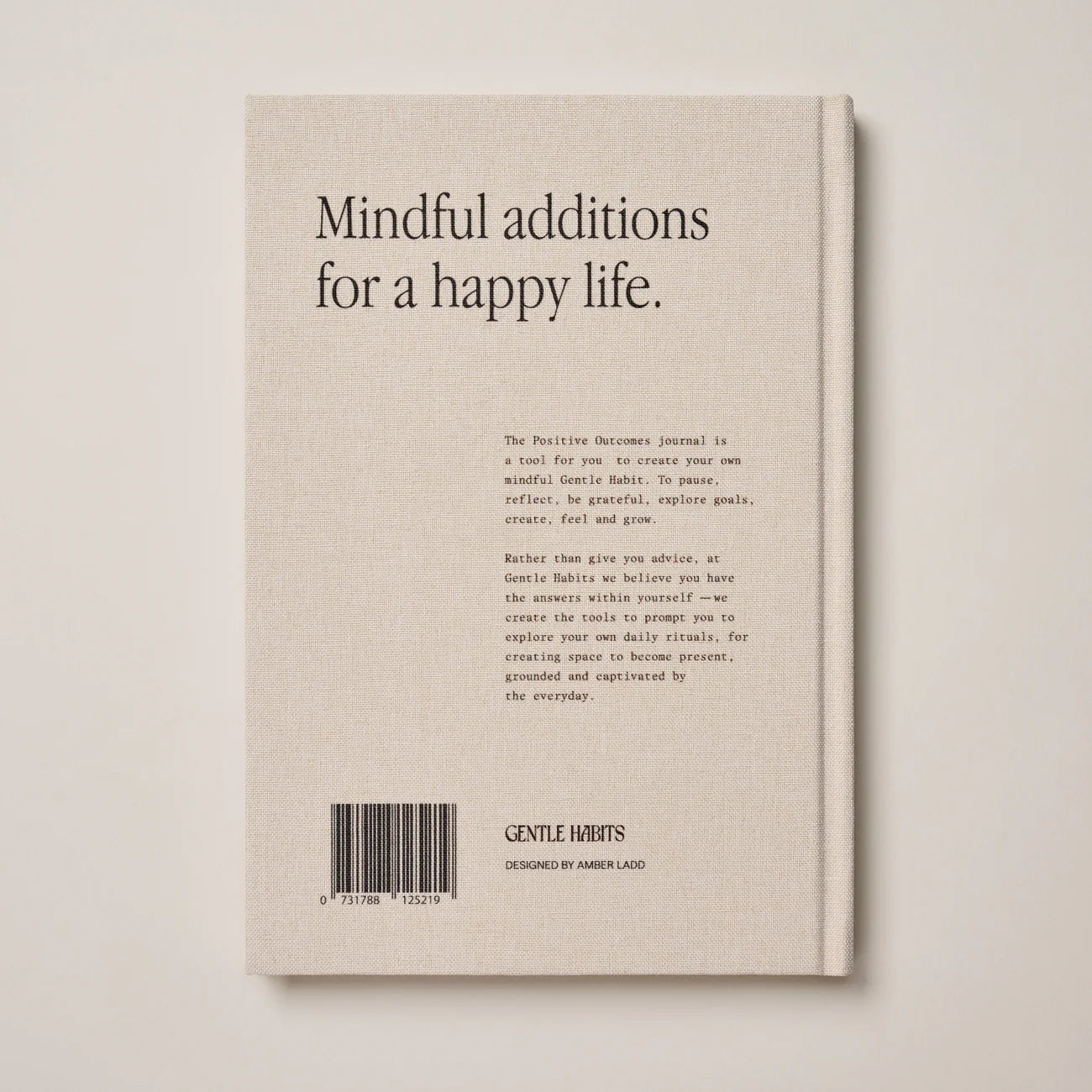Positive Outcomes Journal Gentle Habits