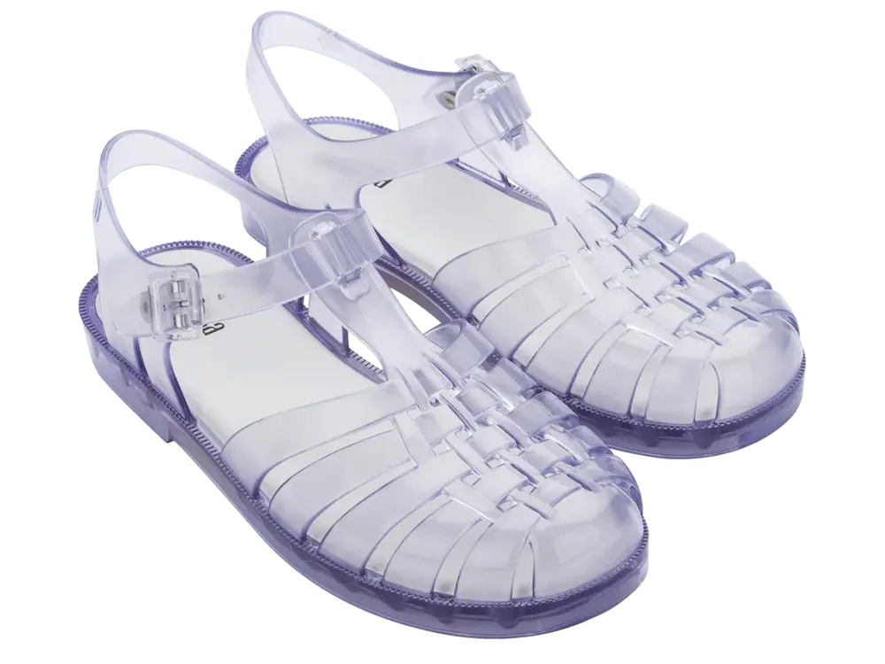 Melissa Possession Sandal Clear front view 