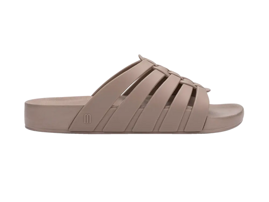 Melissa Possession Slide - Matte Beige side view hero image